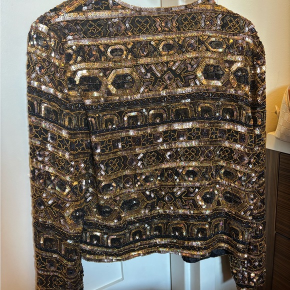 Papell Boutique Evening Beaded Jacket - Picture 10 of 15